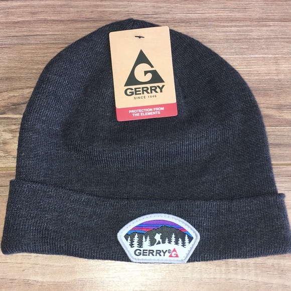 NWT Gerry Gray Warm Winter Cuff Wind Resistant Beanie Hat Unisex One Size - Picture 3 of 4